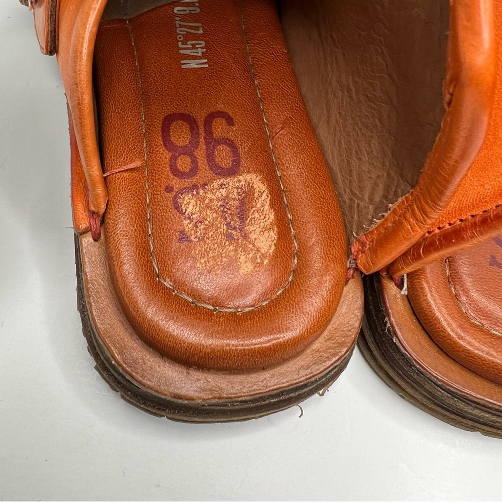 A.s. 98 Tavon Sandals in Orange Size EU 40 - Picture 16 of 16